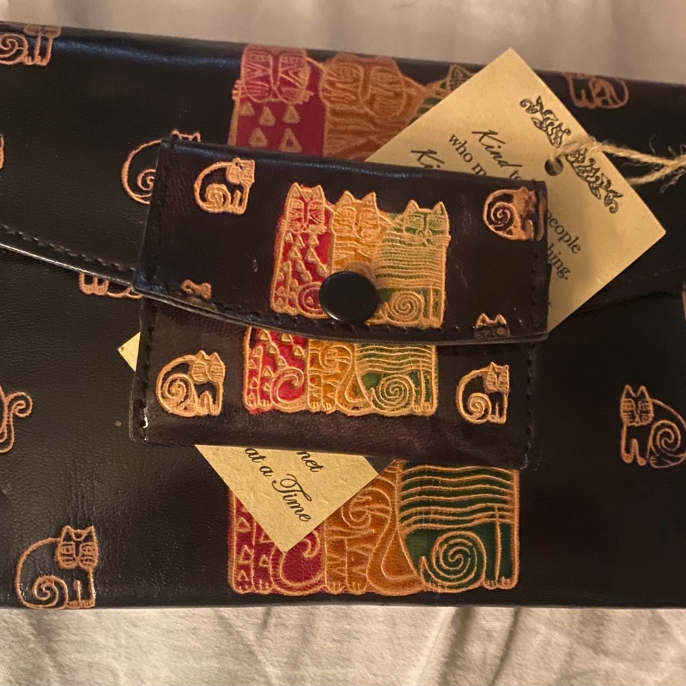 Matching Cat Wallet with Key Holder
